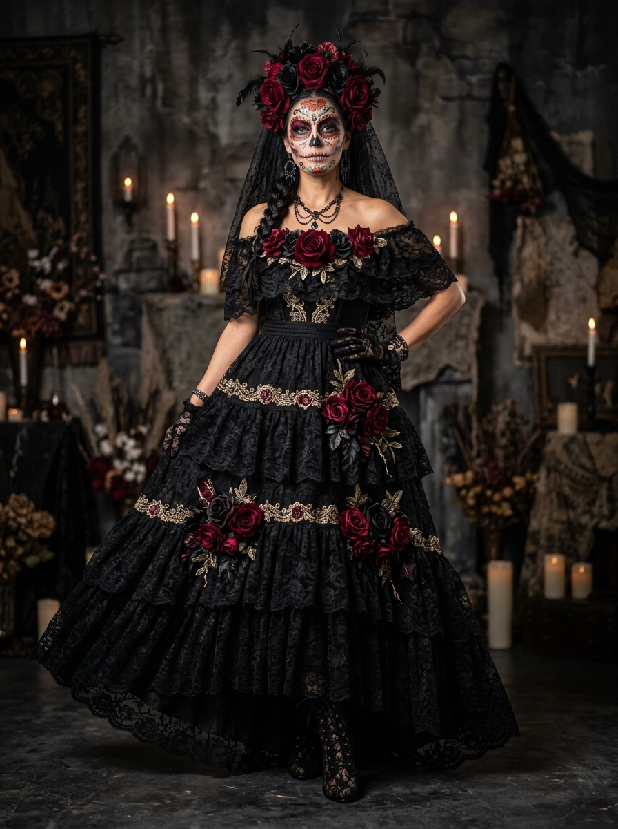 DΓa de Muertos Muse Costume