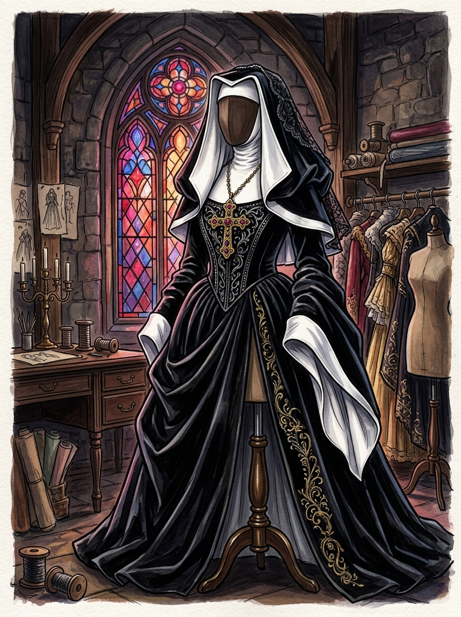 Sexy Nun Costume | High-Fashion Halloween Habit