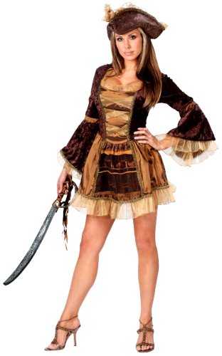 Women's Sassy Victorian Pirate Costume