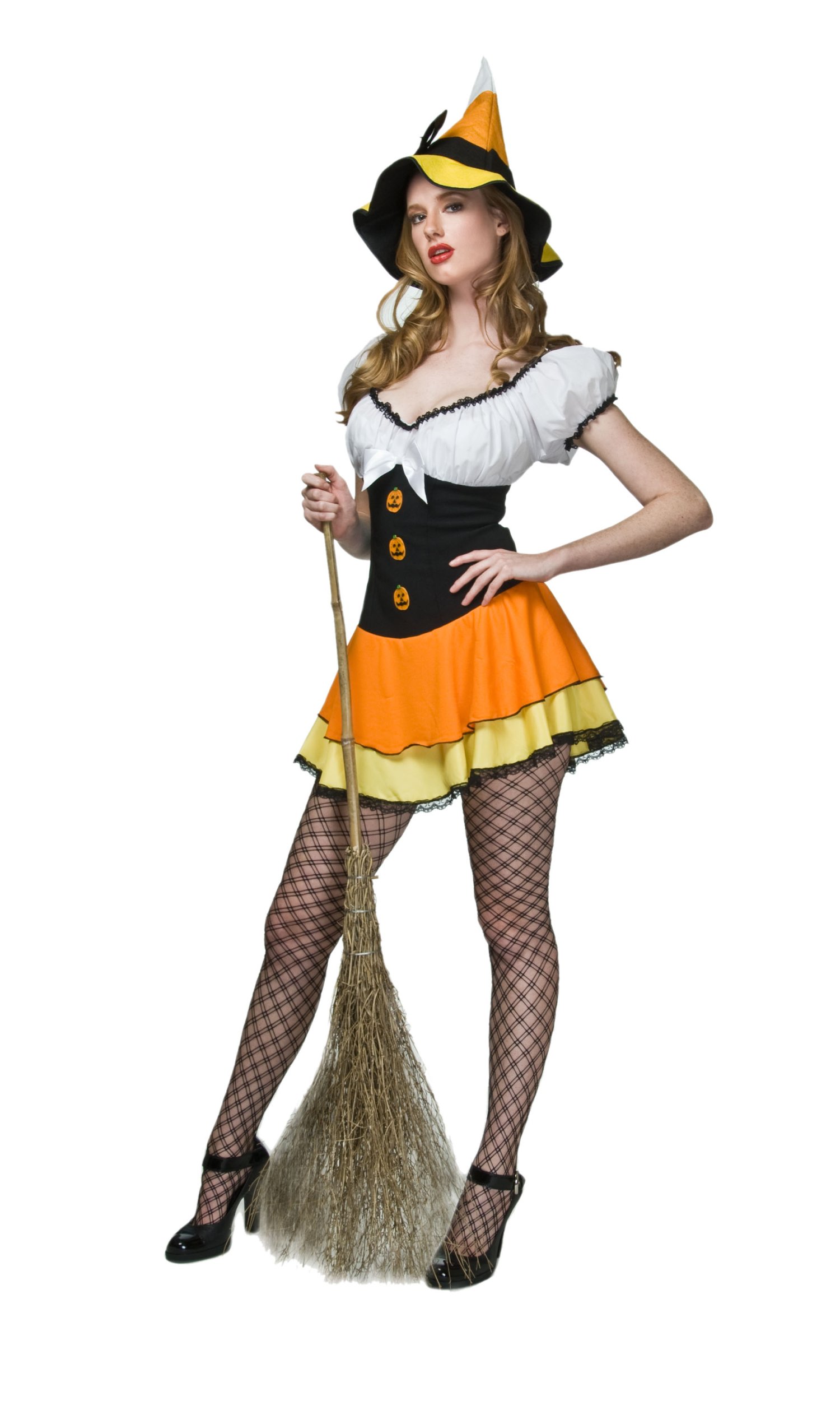 Women's Pumpkin Witch Alternate View