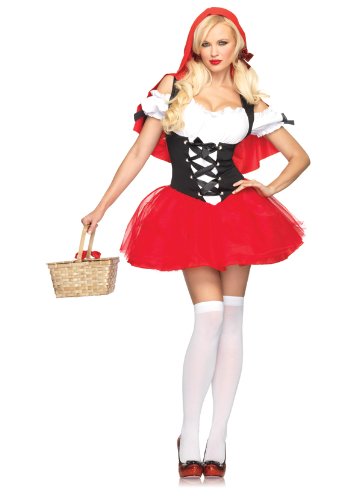 Women' s Peasant Red Dress