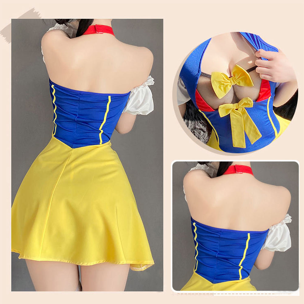 Princess Costume — bodice and bow detail